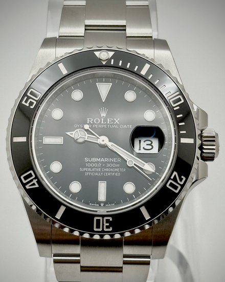 2025 Rolex Submariner Date 41MM Black Dial Oyster Bracelet (126610LN)