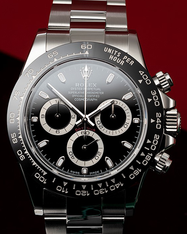 Rolex Cosmograph Daytona 40MM Black Dial Oyster Bracelet (116500LN)