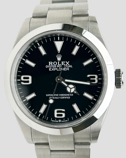 2025 Rolex Explorer 40MM Black Dial Oyster Bracelet (224270)