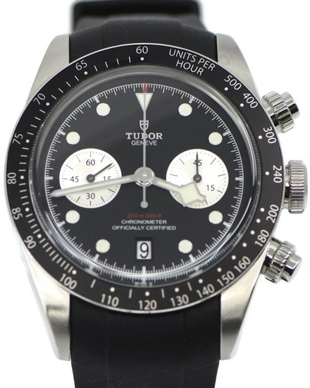 2022 Tudor Black Bay 41MM Black Dial Leather Strap (79360N)