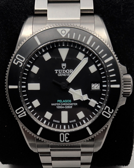 2025 Tudor Pelagos Ultra 43MM Black Dial Titanium Bracelet (2543C1A7NU)