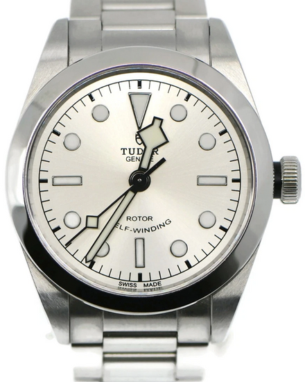 2022 Tudor Black Bay "Smiley" 36MM Silver Dial Steel Bracelet (79500)