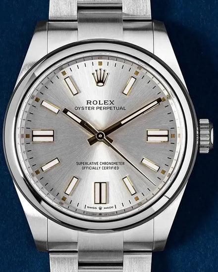 2025 Rolex Oyster Perpetual 41MM Silver Dial Oyster Bracelet (134300)