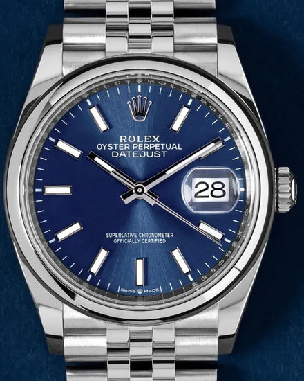 2025 Rolex Datejust 36MM Blue Dial Jubilee Bracelet (126200)
