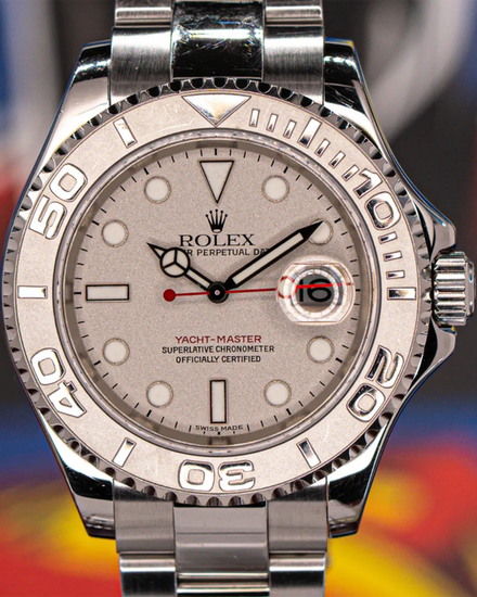 Rolex Yacht-Master 40MM Silver Dial Oyster Bracelet (16622)