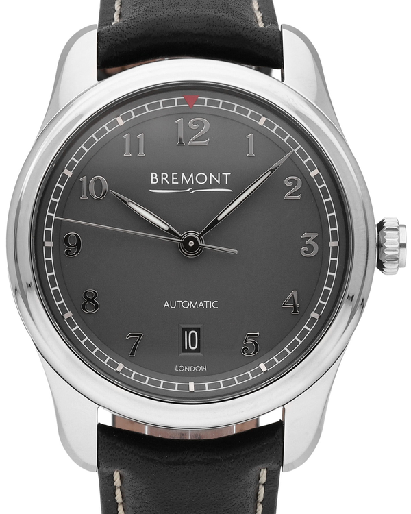 Bremont Airco Mach 2 40MM Grey Dial Leather Strap (AIRCO-M2-AN-R-S)