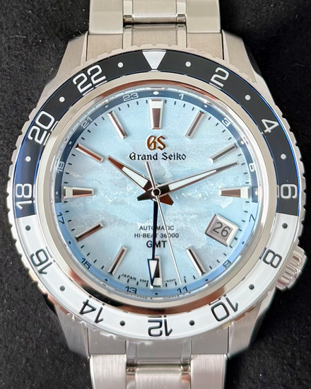 2024 Grand Seiko Sport "Sea of Clouds" 25th Anniversary L.E. 44MM Sky Blue Dial Steel Bracelet (SBGJ275G)