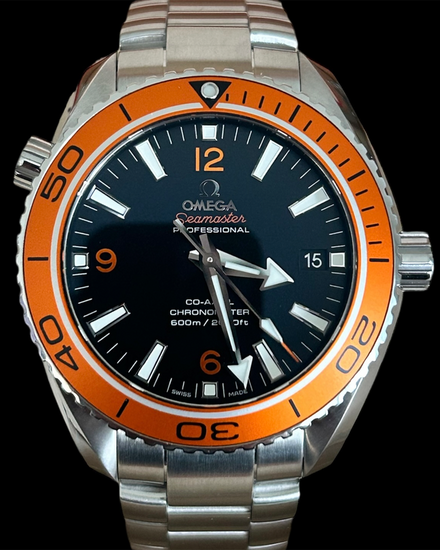 No Reserve - 2016 Omega Seamaster Planet Ocean 600M 42MM Black Dial Steel Bracelet (232.30.42.21.01.002)
