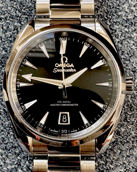 2025 Omega Seamaster Aqua Terra 150M 38MM Black Dial Steel Bracelet (220.10.38.20.01.004)
