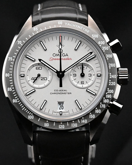 2025 Omega Speedmaster Dark Side of the Moon "Grey Side" 44.25MM Grey Dial Leather Strap (311.93.44.51.99.002)