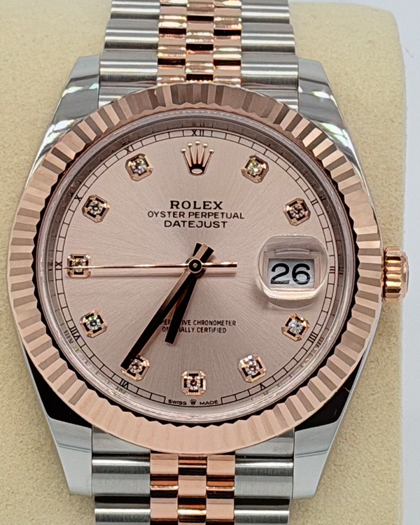 2025 Rolex Datejust 41MM Sundust Dial Two-Tone Jubilee Bracelet (126331)