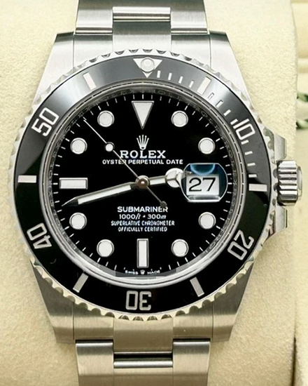 2025 Rolex Submariner Date 41MM Black Dial Oyster Bracelet (126610LN)