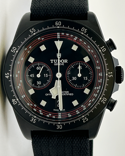 No Reserve - 2024 Tudor Pelagos FXD "Cycling Edition" 43MM Black Dial Textile Strap (25827KN)