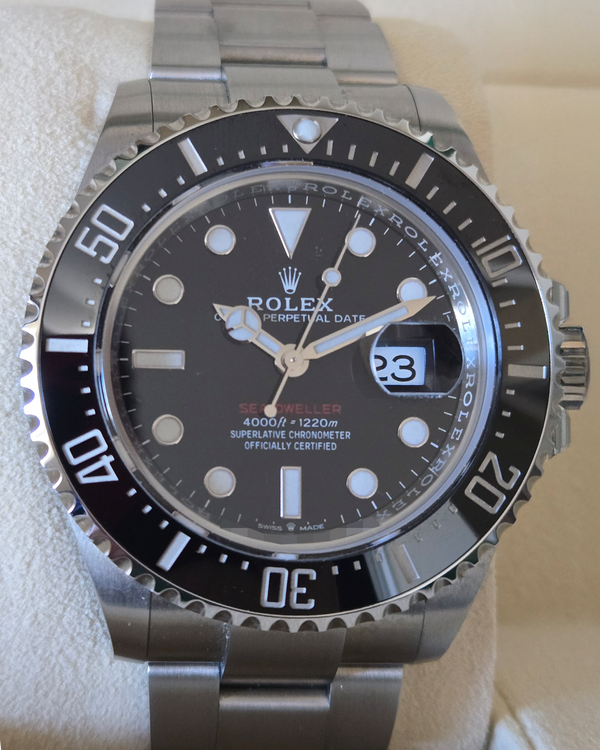 2021 Rolex Sea-Dweller "50th Anniversary" 43MM Black Dial Oyster Bracelet (126600)