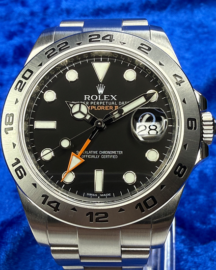 2018 Rolex Explorer II 42MM Black Dial Oyster Bracelet (216570)