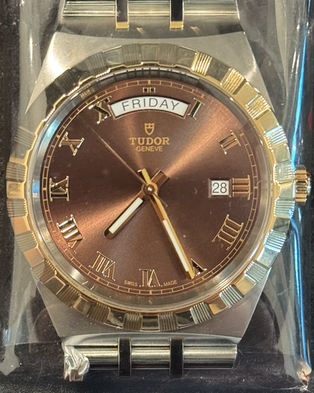 2025 Tudor Royal 41MM Brown Dial Two-Tone Bracelet (28603)