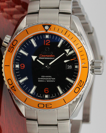 Omega Seamaster Planet Ocean 600M 45.5MM Black Dial Steel Bracelet (232.30.46.21.01.002)