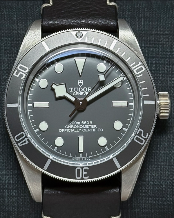 2025 Tudor Black Bay 58' "925" 39MM Grey Dial Leather Strap (79010SG)