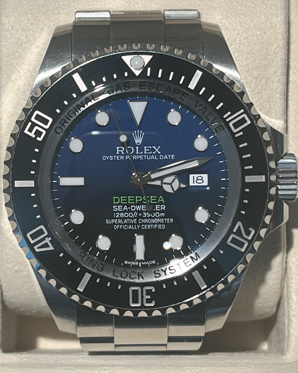 Rolex Sea-Dweller Deepsea "James Cameron" 44MM Blue Dial Oyster Bracelet (116660)