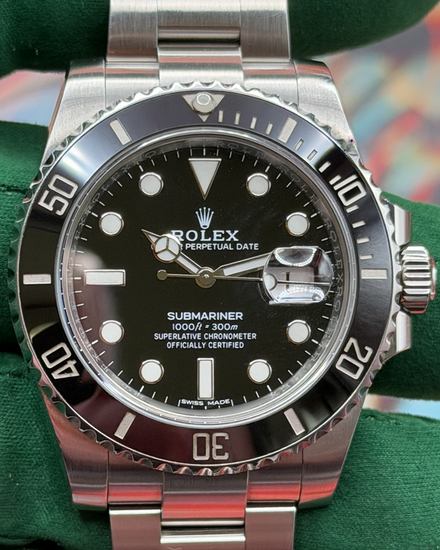 2019 Rolex Submariner Date 40MM Black Dial Oyster Bracelet (116610LN)