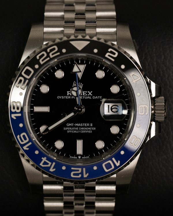 2023 Rolex GMT-Master II "Batgirl" 40MM Black Dial Jubilee Bracelet (126710BLNR)