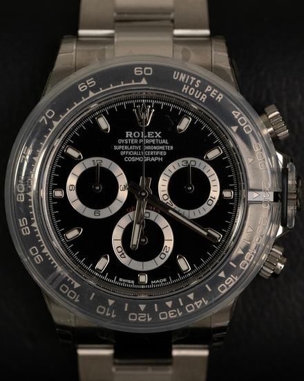 2018 Rolex Cosmograph Daytona 40MM Black Dial Oyster Bracelet (116500LN)