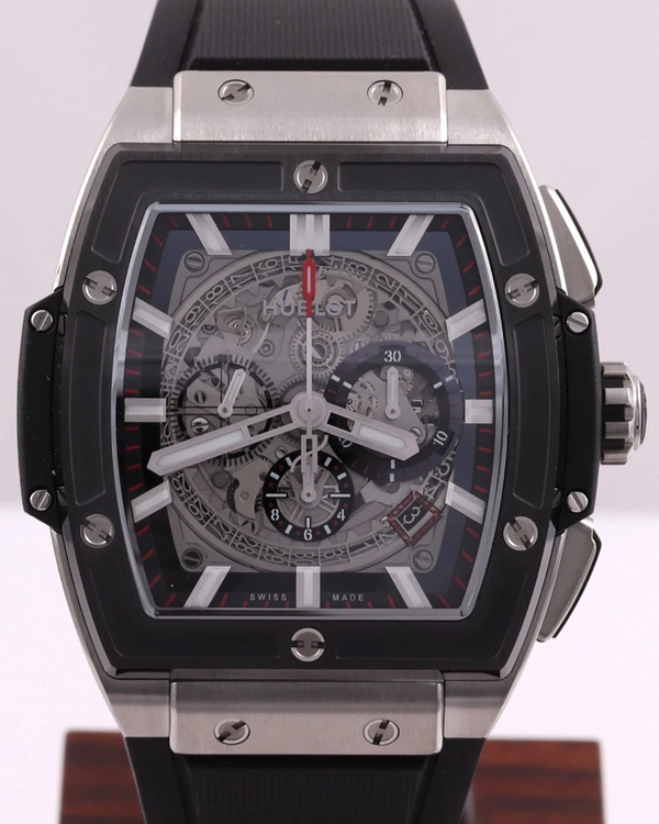 2025 Hublot Spirit of Big Bang 45MM Skeleton Dial Rubber Strap (601.NM.0173.RX)
