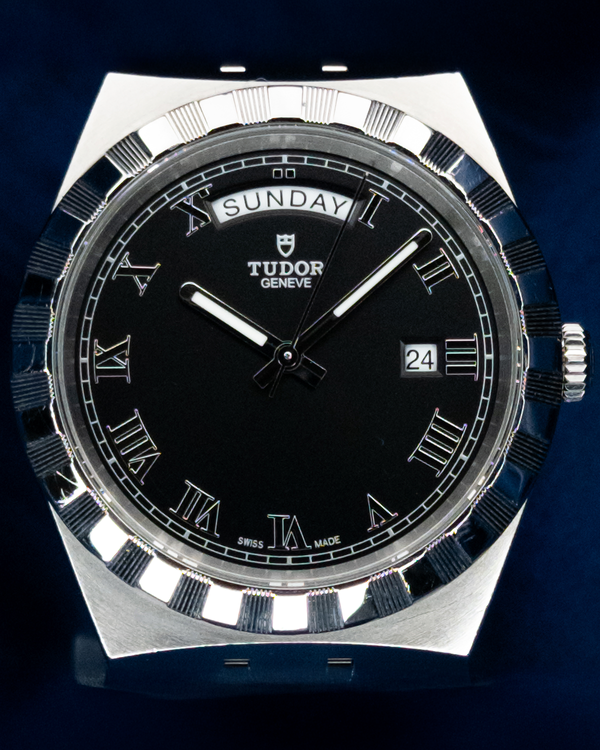 (SR)2024 Tudor Royal 41MM Black Dial Steel Bracelet (28600)