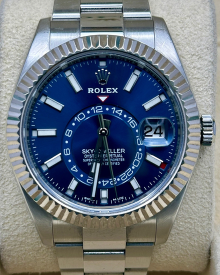 2019 Rolex Sky-Dweller 42MM Blue Dial Oyster Bracelet (326934)