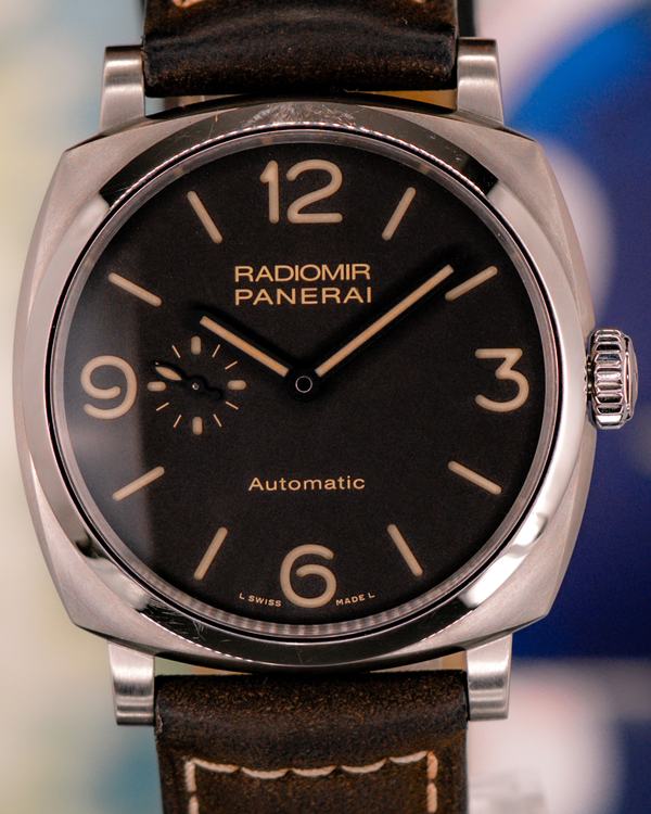 Panerai Radiomir 1940 3 Days 45MM Brown Dial Leather Strap (PAM00619)