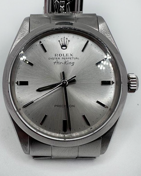 1967 Rolex Air-King 34MM Silver Dial Oyster Bracelet (5500)