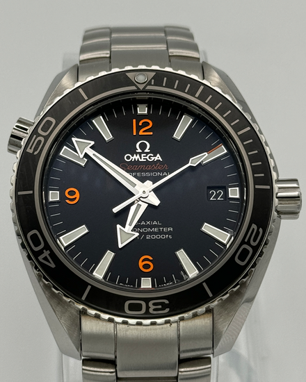 2013 Omega Seamaster Planet Ocean 600M 42MM Black Dial Steel Bracelet (232.30.42.21.01.003)