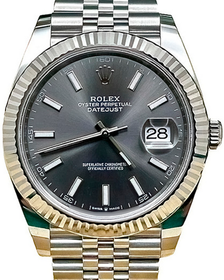 2025 Rolex Datejust 41MM Slate Dial Jubilee Bracelet (126334)