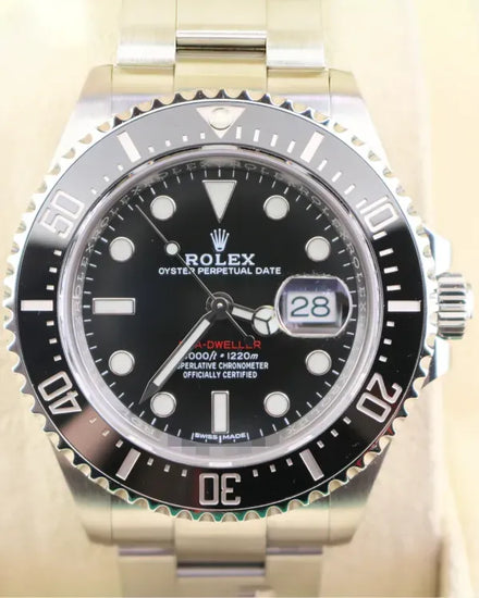 2017 Rolex Sea-Dweller "Red" 43MM Black Dial Oyster Bracelet (126600)