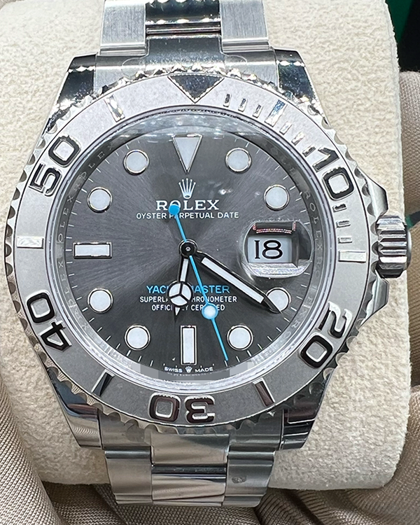 2024 Rolex Yacht-Master 40MM Rhodium Dial Oyster Bracelet (126622)