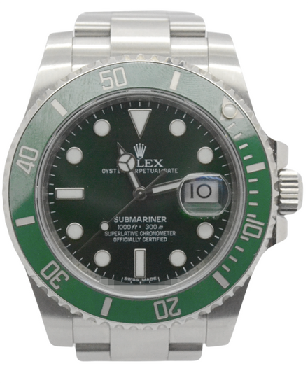 Rolex Submariner Date "Hulk" 40MM Green Dial Oyster Bracelet (116610LV)