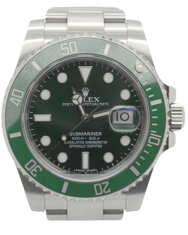 Rolex Submariner Date "Hulk" 40MM Green Dial Oyster Bracelet (116610LV)
