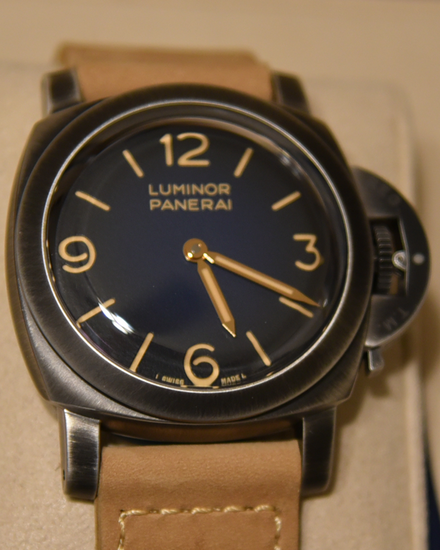 2025 Panerai Luminor Venticinque L.E. 44MM Blue Dial Leather Strap (PAM02025)