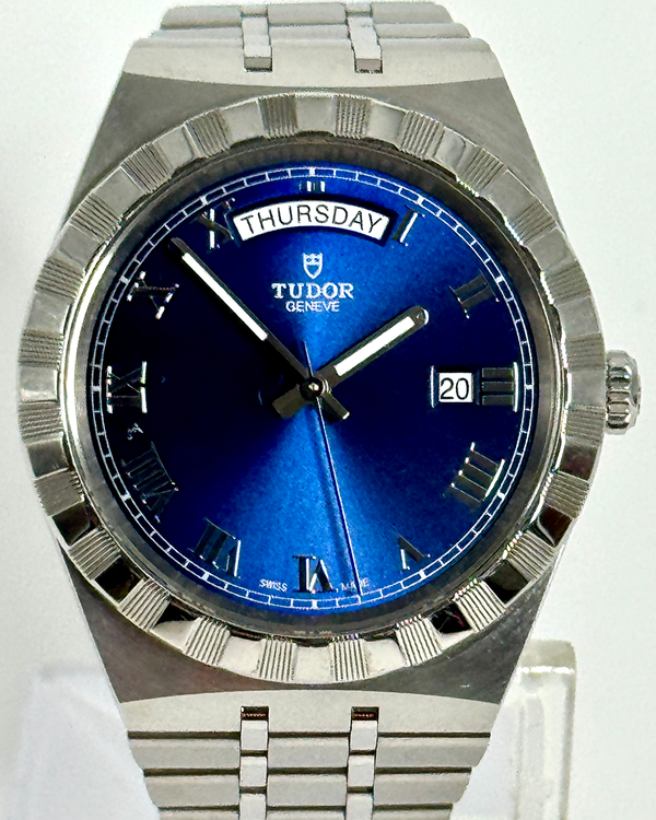 No Reserve - 2023 Tudor Royal 41MM Blue Dial Steel Bracelet (28600)