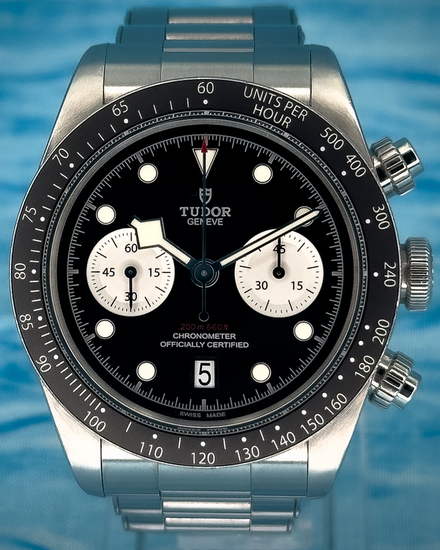 2023 Tudor Black Bay Chronograph 41MM Black Dial Steel Bracelet (79360N)
