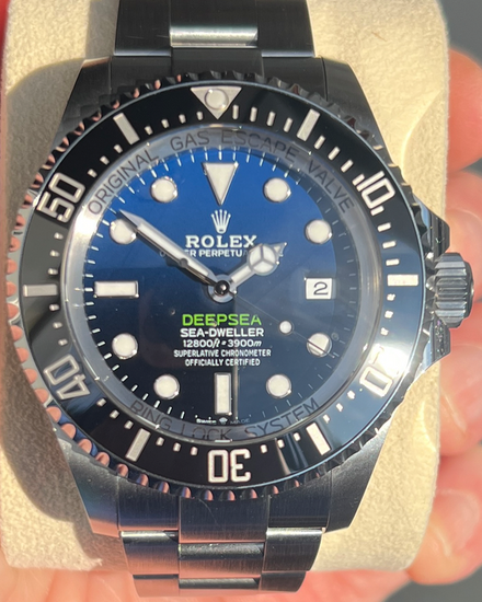 2023 Rolex Sea-Dweller Deepsea "James Cameron" 44MM Blue Dial Oyster Bracelet (136660)