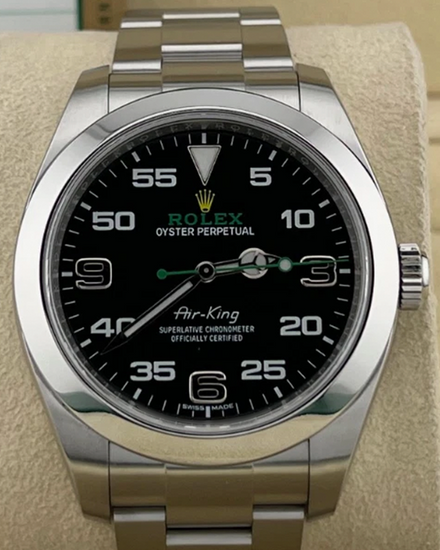 2016 Rolex Air-King 40MM Black Dial Oyster Bracelet (116900)