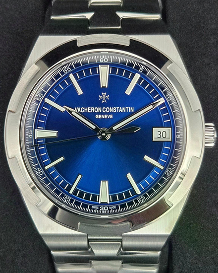 2021 Vacheron Constantin Overseas 41MM Blue Dial Steel Bracelet (4500V/110A-B128)