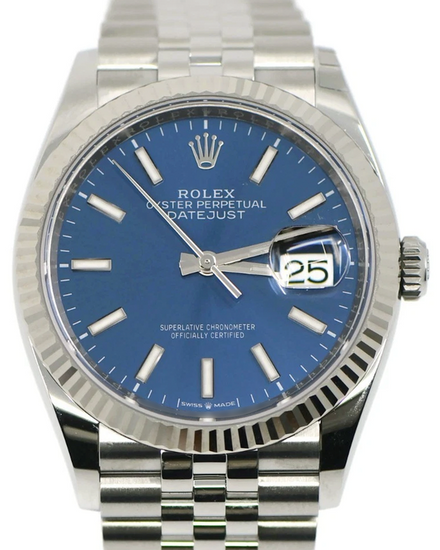 2025 Rolex Datejust 36MM Blue Dial Jubilee Bracelet (126234)