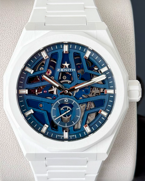 2025 Zenith Defy Skyline 41MM Skeleton Dial Ceramic Bracelet (49.9301.3620/79.I001)
