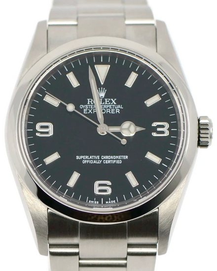 2009 Rolex Explorer 36MM Black Dial Oyster Bracelet (114270)