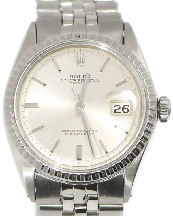 Rolex Datejust 36MM Silver Dial Jubilee Bracelet (1603)