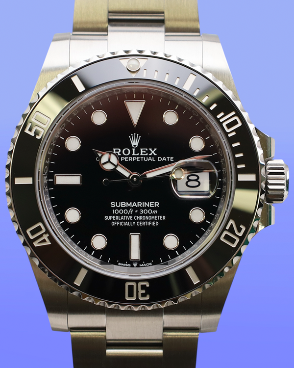 (Albert) 2025 Rolex Submariner Date 41MM Black Dial Oyster Bracelet (126610LN)