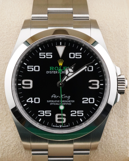 Rolex Air-King 40MM Black Dial Oyster Bracelet (126900)