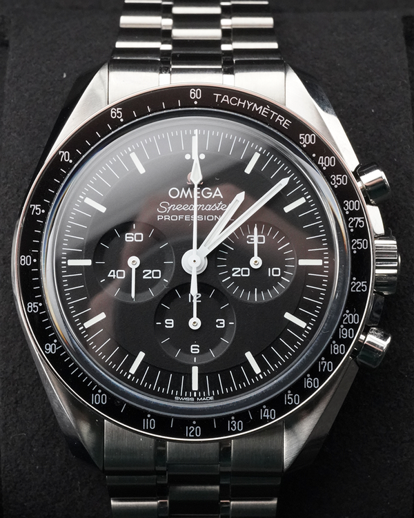 2025 Omega Speedmaster Professional Moonwatch 42MM Black Dial Steel Bracelet (310.30.42.50.01.002)